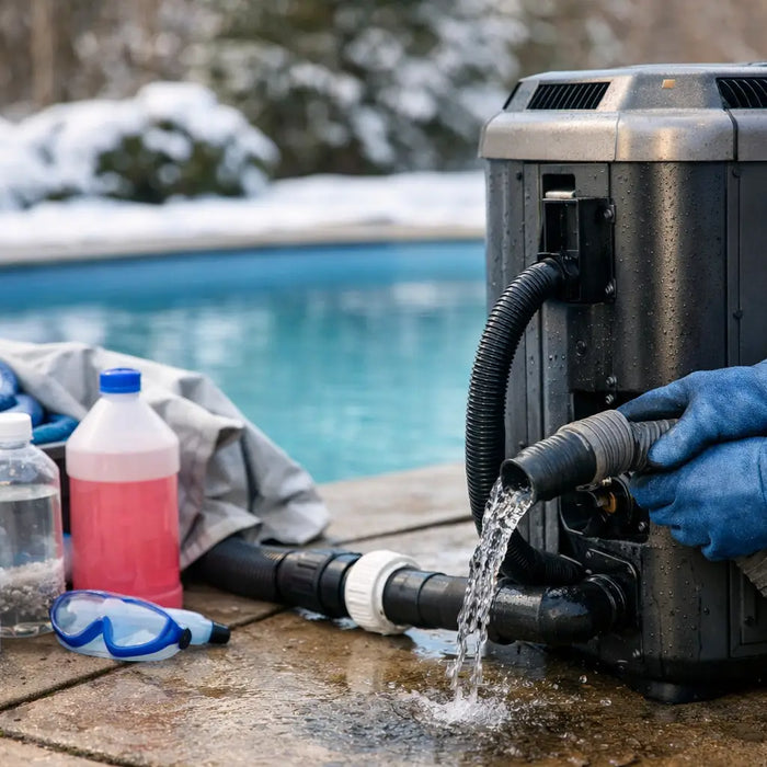 How to Winterize Pool Heater Without Damage