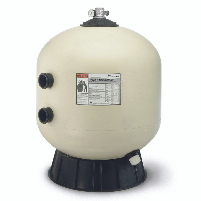 Pentair Triton® C 36" High Capacity Fiberglass Side Mount Sand Filter TR140C Almond