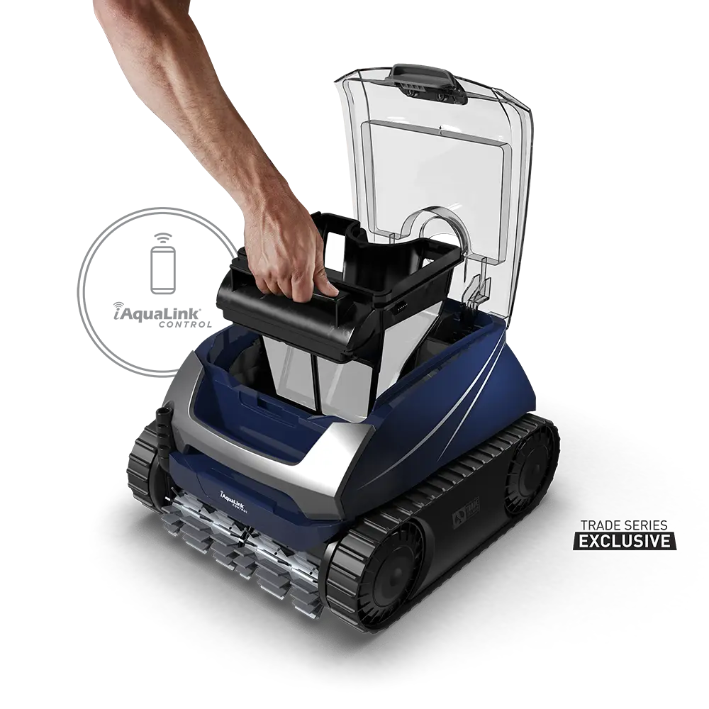 Polaris Epic 8642 iQ Robotic Pool Cleaner with Caddy