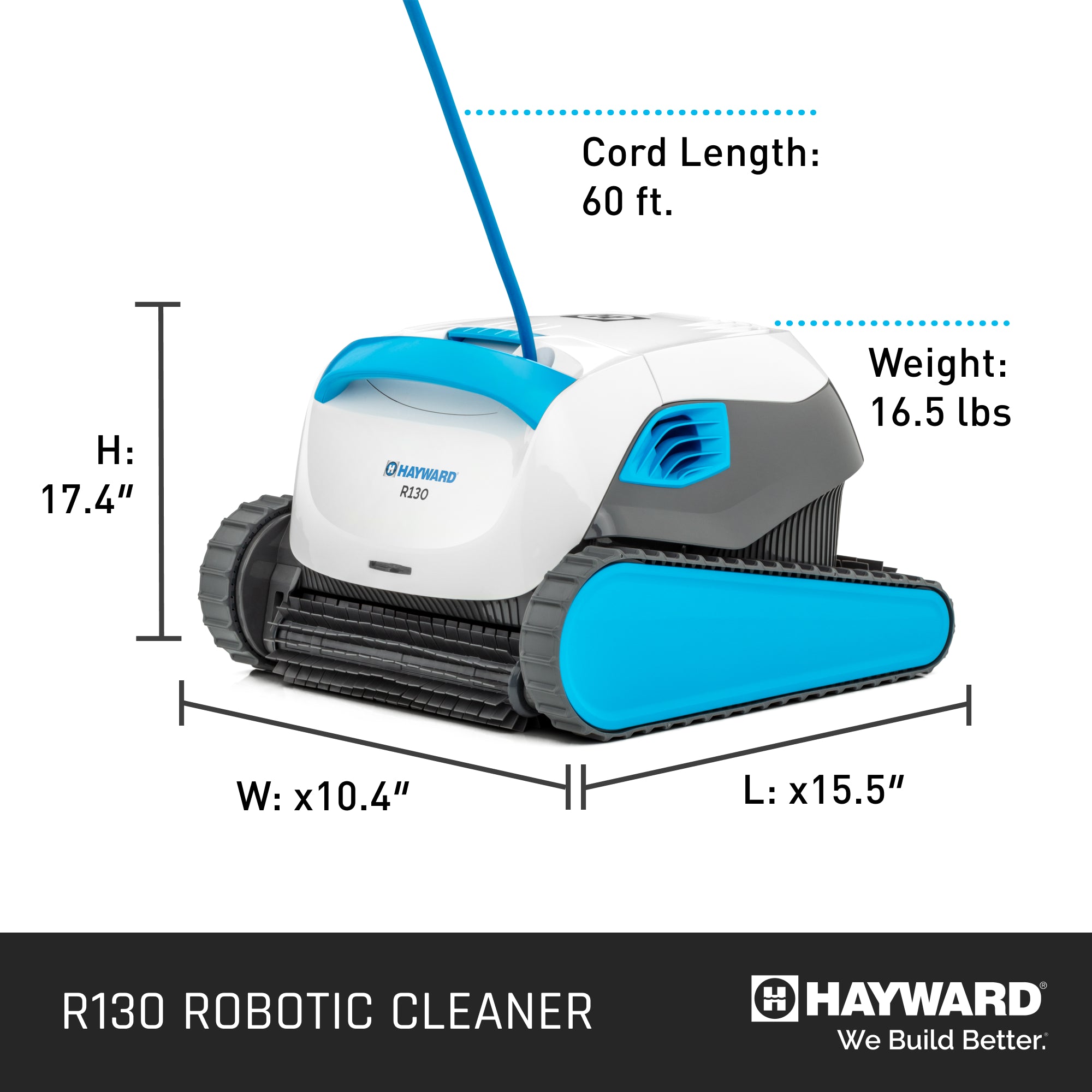 Hayward PoolCleaner R130 Robotic Pool Cleaner