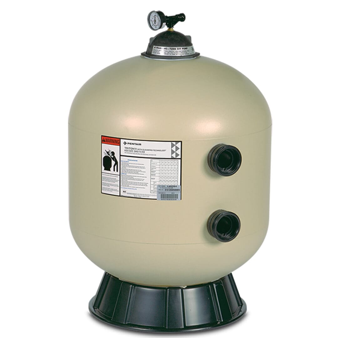 Pentair Triton® II 30" Side Mount Sand Filter TR100 Almond