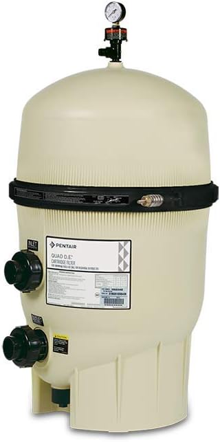 Pentair Quad D.E.® 100 Sq Ft Cartridge Style D.E. Filter