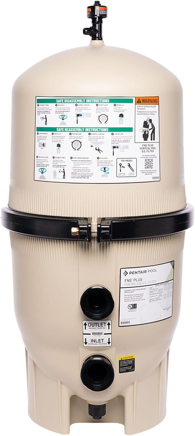 Pentair FNS® Plus 48 Sq Ft D.E. Filter