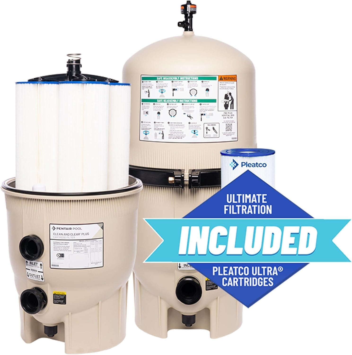 Pentair Clean & Clear® Plus 320 Sq Ft Cartridge Filter