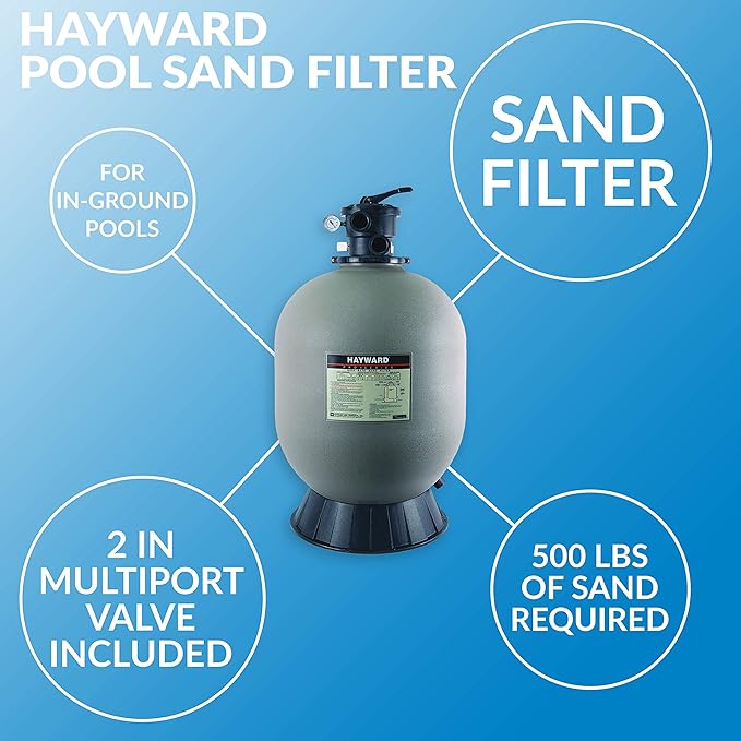 Hayward Pro Series 30" Top Mount Sand Filter with 2" VariFlo™ Valve