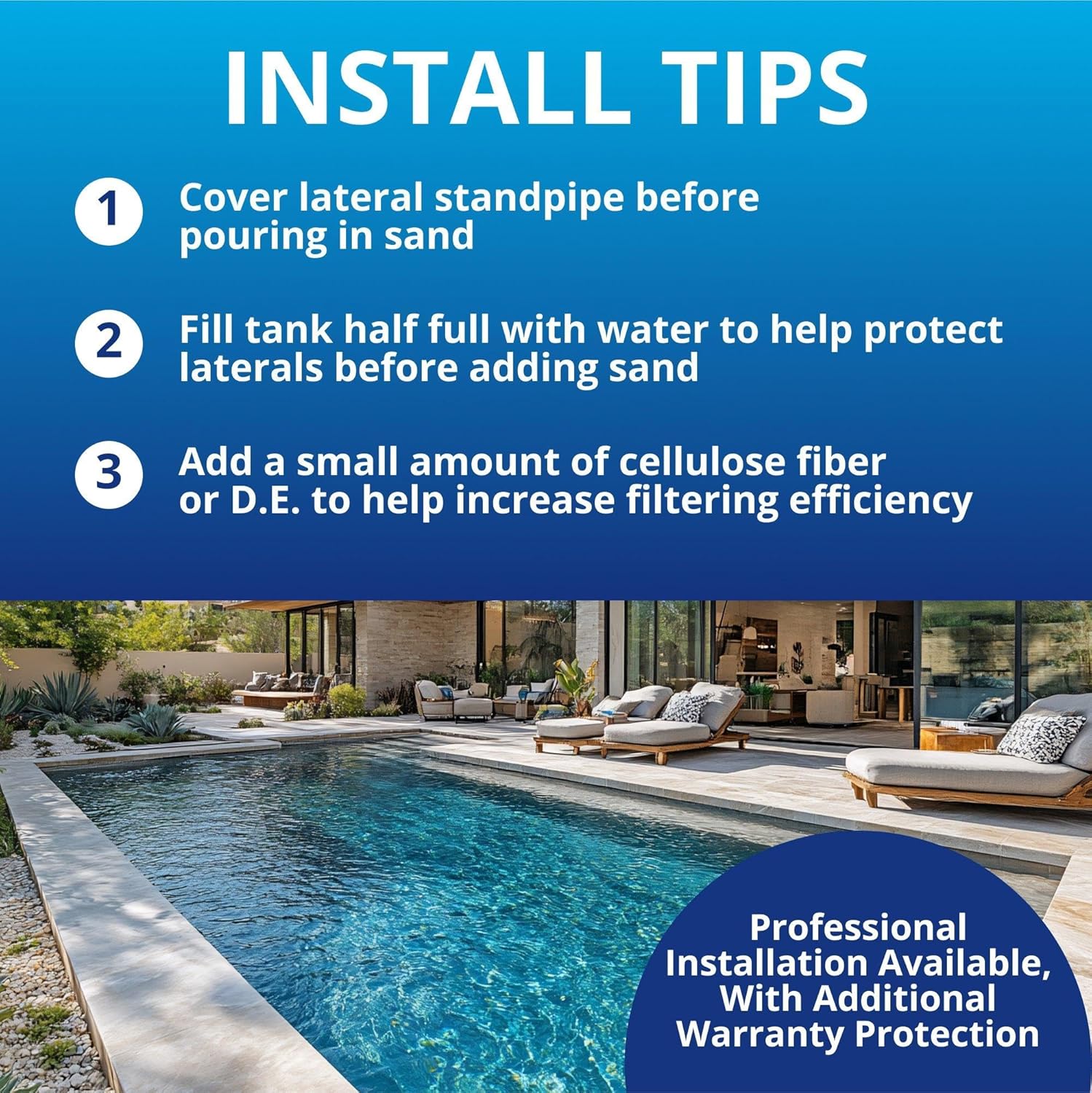 Pentair Triton® II 24" Side Mount Sand Filter TR60 Almond