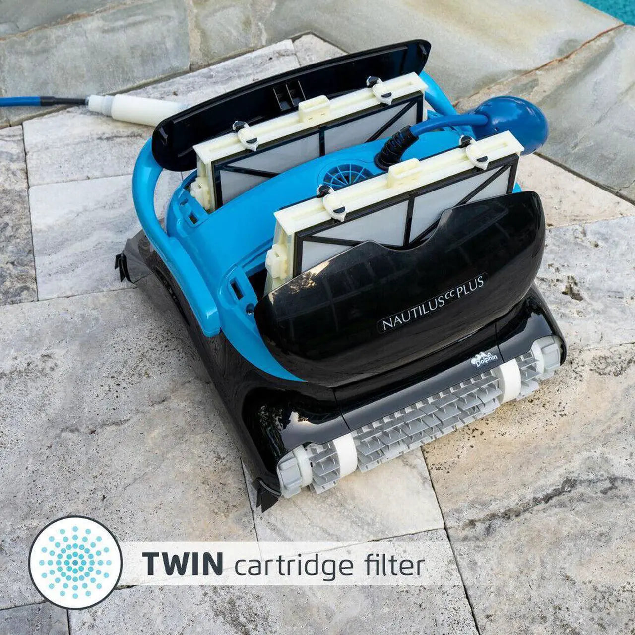 Dolphin Nautilus CC Plus Robotic Pool Cleaner with Wi-Fi