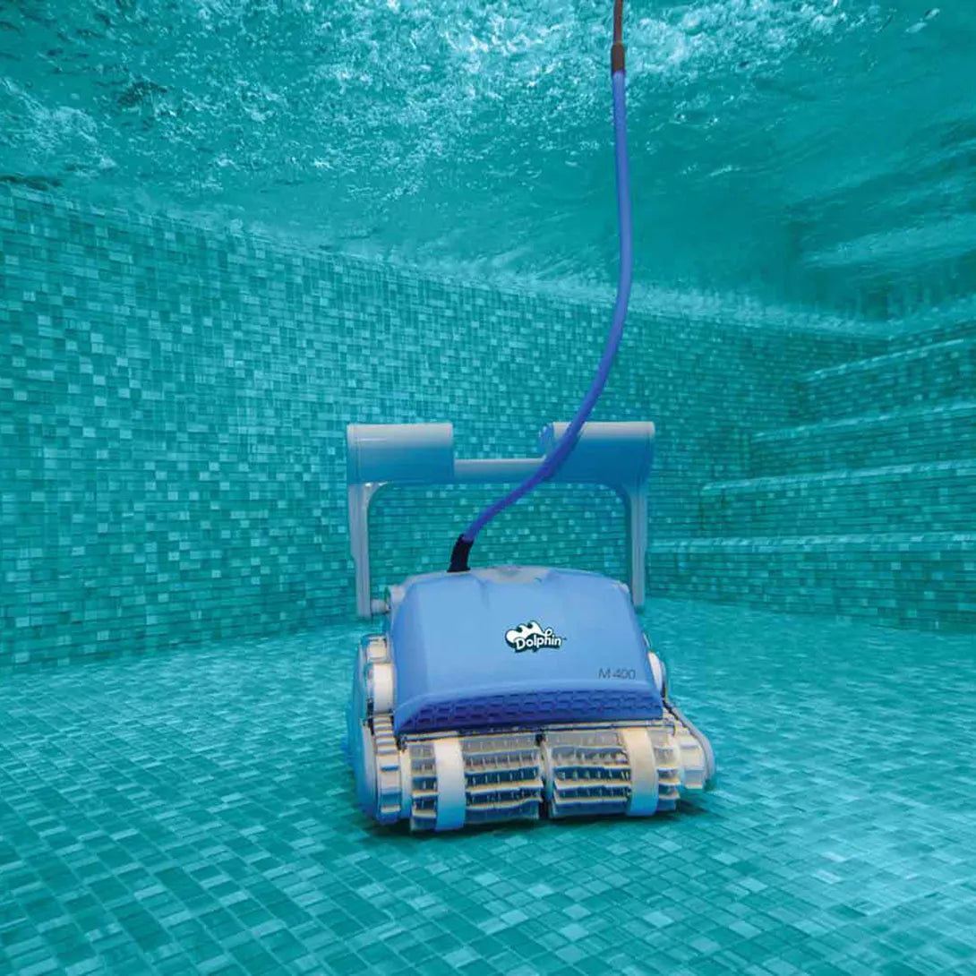 Dolphin M400 In Ground Robotic Pool Cleaner with Wi-Fi and Caddy