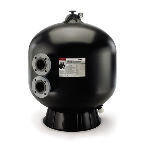 Pentair Triton® C-3 36" High Capacity Fiberglass Side Mount Sand Filter TR140C-3 Black