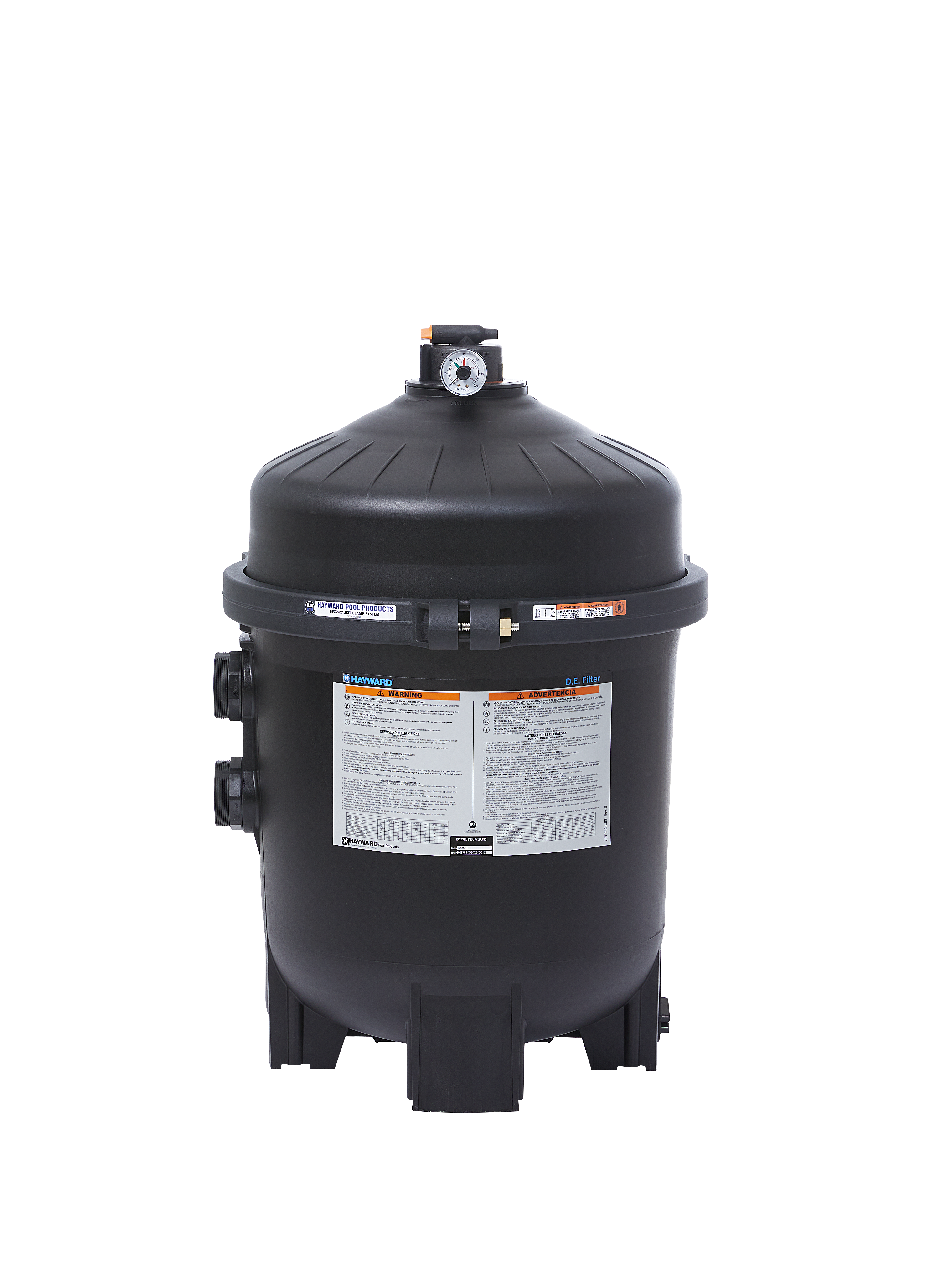 Hayward ProGrid™ 36 Sq Ft Vertical Grid D.E. Filter