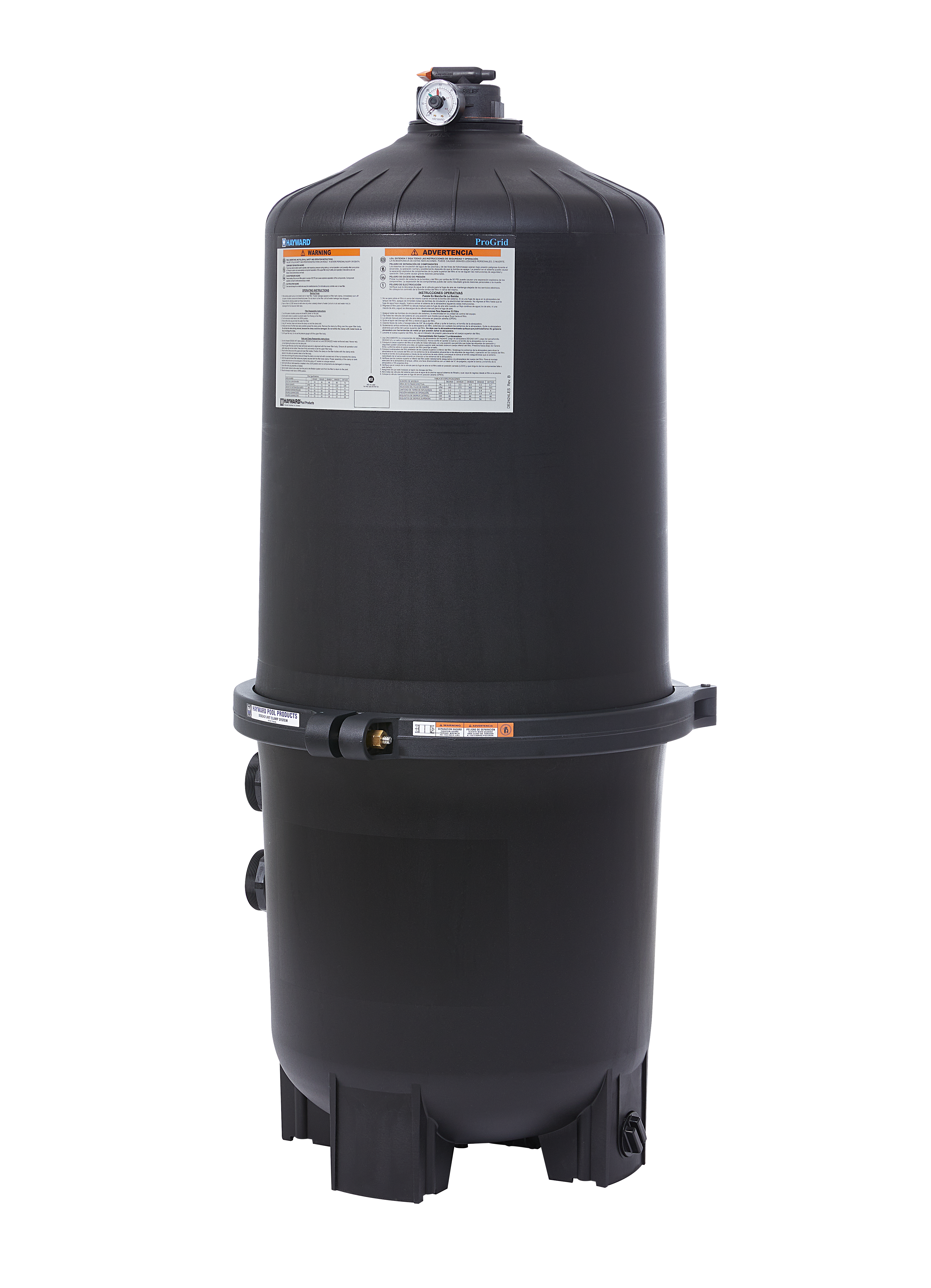 Hayward ProGrid™ 72 Sq Ft Vertical Grid D.E. Filter