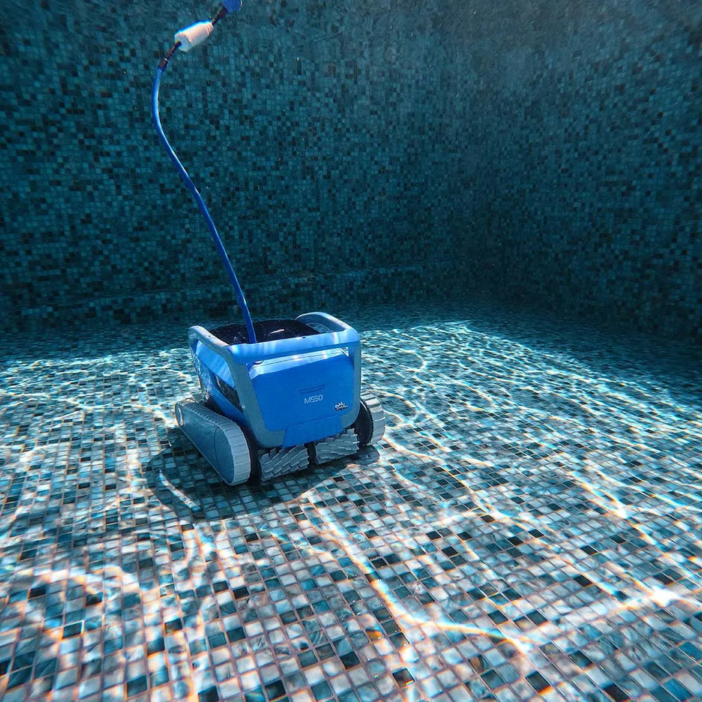 Dolphin M550 Robotic Pool Cleaner with Caddy