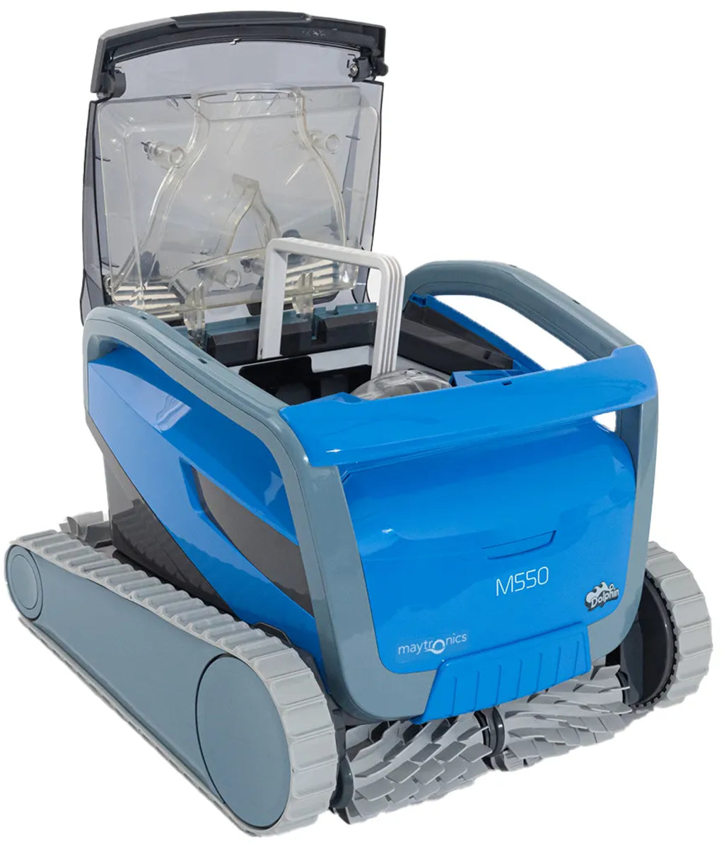 Dolphin M550 Robotic Pool Cleaner with Caddy