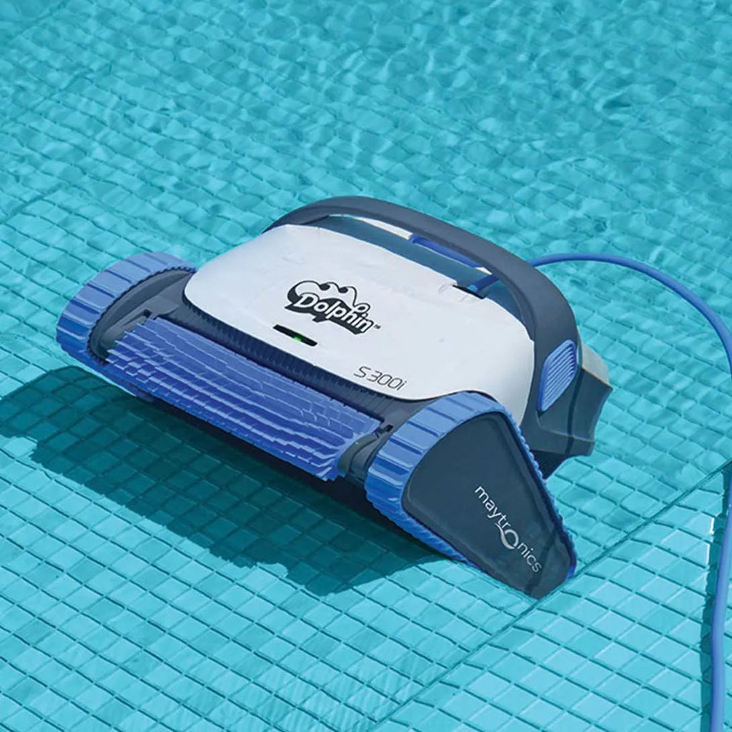 Dolphin S300 Robotic Pool Cleaner with Wi-Fi and Caddy