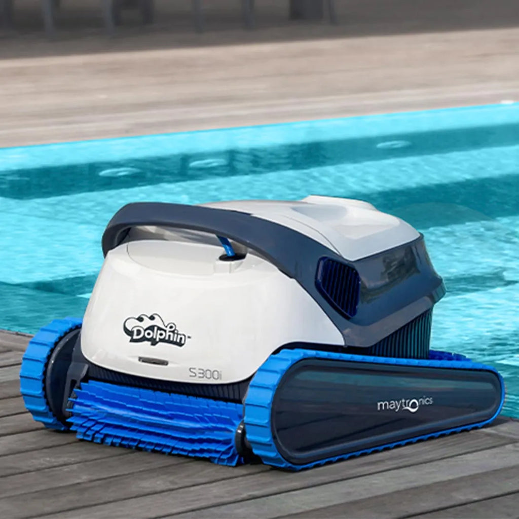 Dolphin S300 Robotic Pool Cleaner with Wi-Fi and Caddy