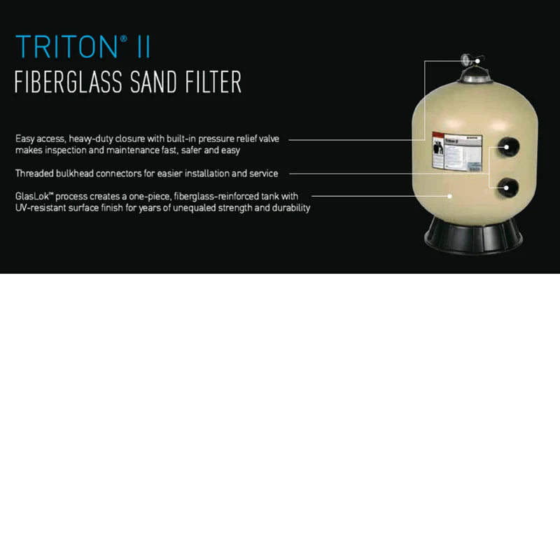 Pentair Triton® II 24" Side Mount Sand Filter EC-140264