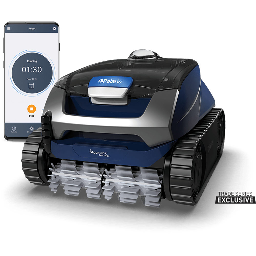 Polaris Epic 8642 iQ Robotic Pool Cleaner with Caddy